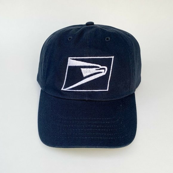 USPS Priority embroidered logo dad hat blue - Picture 1 of 4